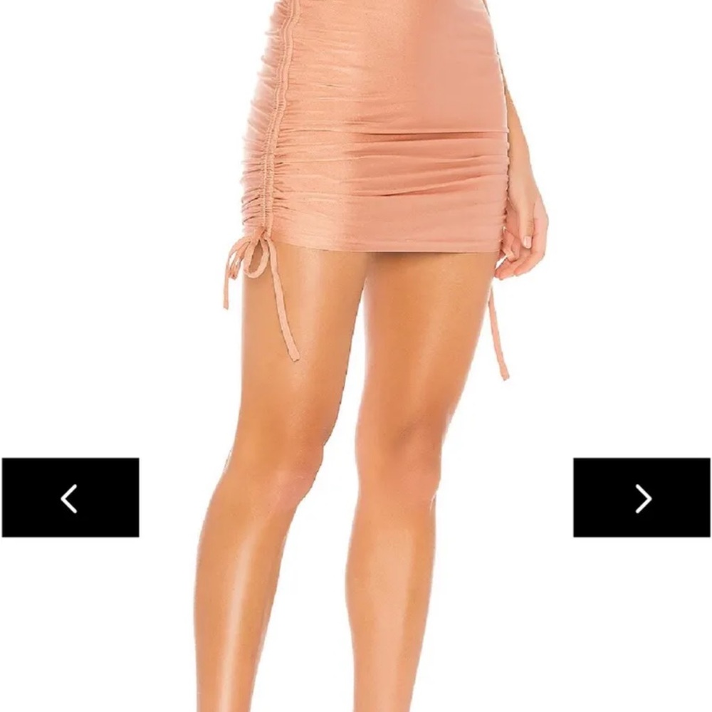 superdown Rust Mini Skirt - Picture 3 of 4